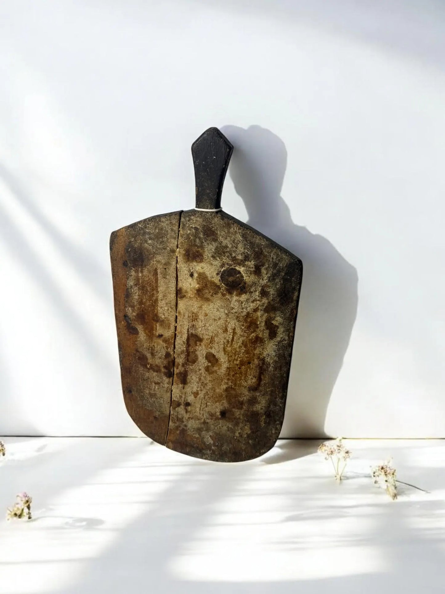 Wooden Cutting Board - Rustic Kitchen Decor, Cheese Serving Tray, Coffee Table Centerpiece