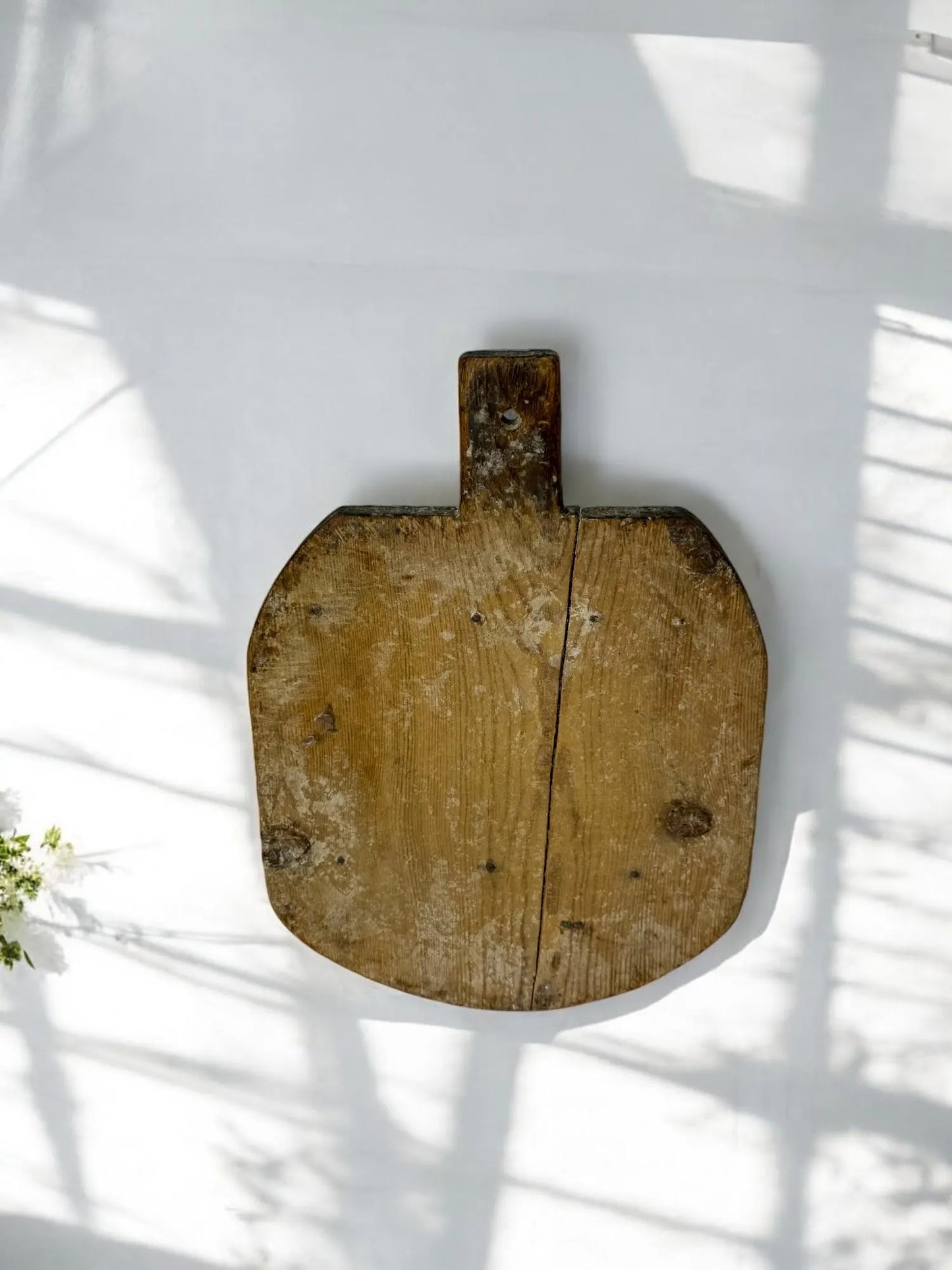 Wooden Cutting Board - Rustic Kitchen Decor, Cheese Serving Tray, Coffee Table Centerpiece