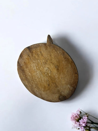 Wooden Cutting Board - Rustic Kitchen Decor, Cheese Serving Tray, Coffee Table Centerpiece