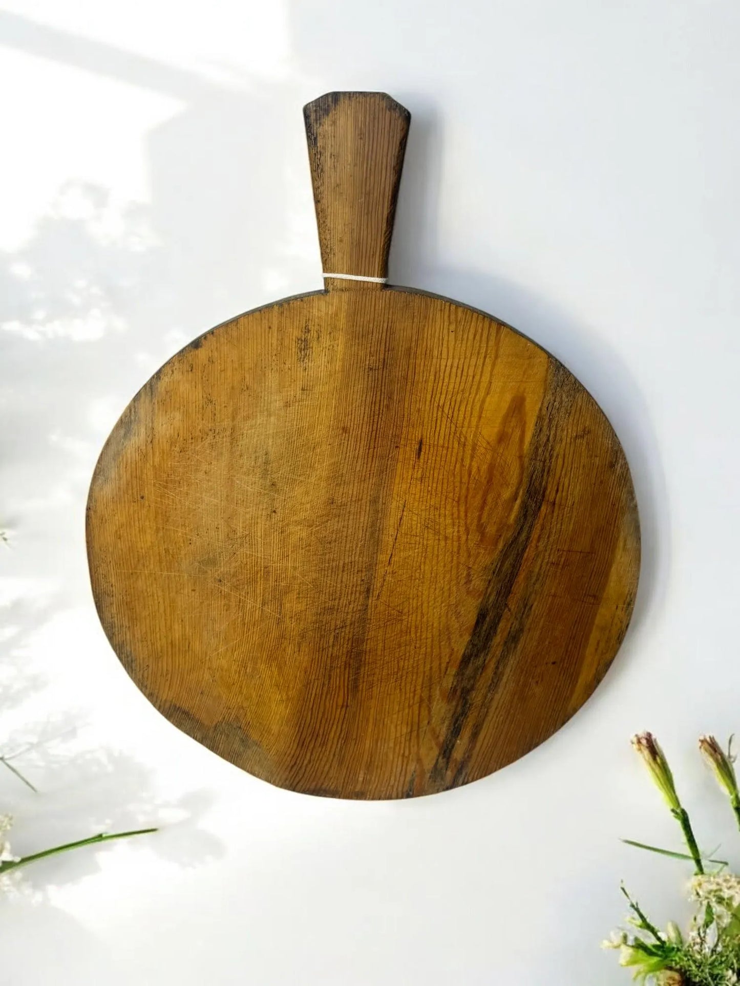Vintage Cutting Board, Primitive Charcuterie Board, Vintage Tray Old Wooden Cutting Board,