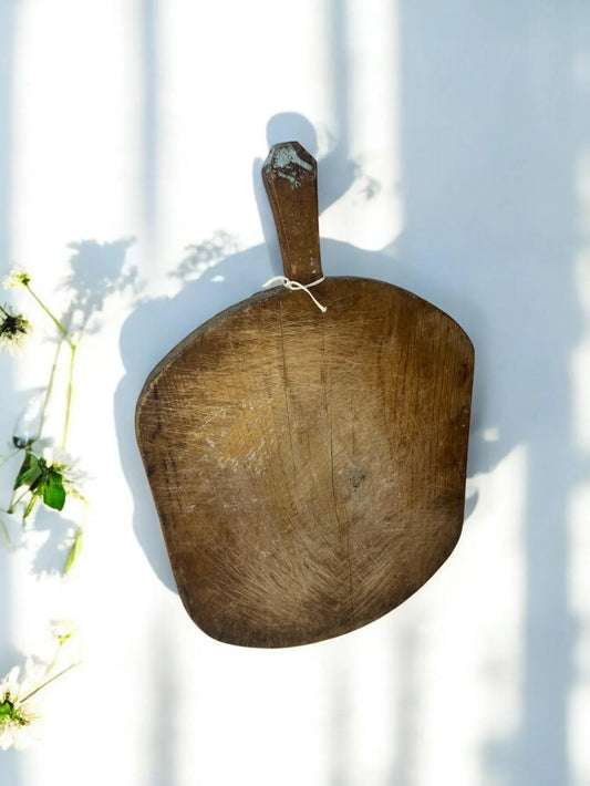 Vintage Cutting Board, Primitive Charcuterie Board, Vintage Tray Old Wooden Cutting Board,