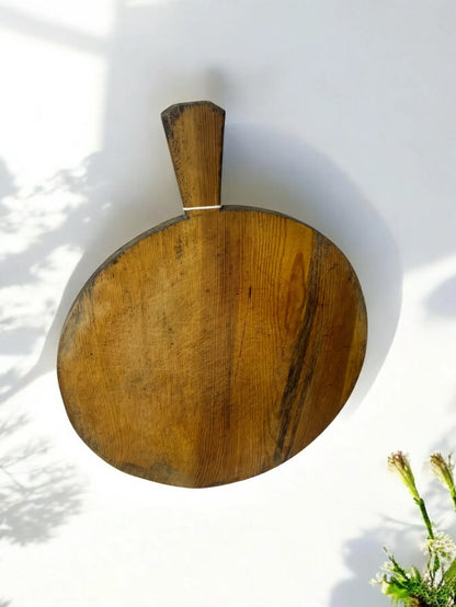 Vintage Cutting Board, Primitive Charcuterie Board, Vintage Tray Old Wooden Cutting Board,