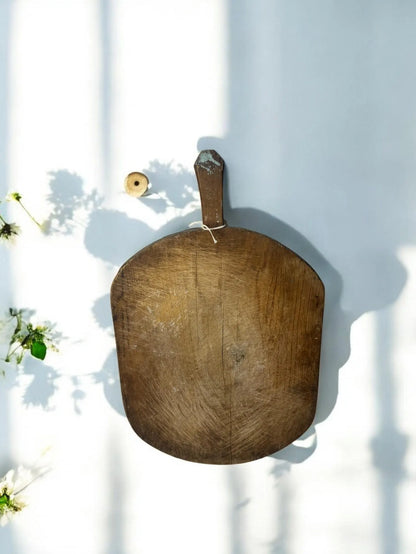 Vintage Cutting Board, Primitive Charcuterie Board, Vintage Tray Old Wooden Cutting Board,
