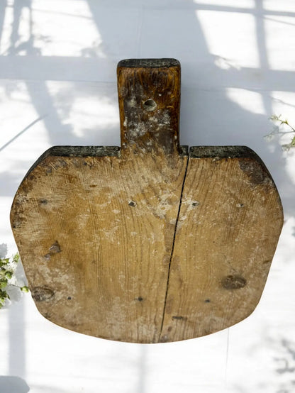 Wooden Cutting Board - Rustic Kitchen Decor, Cheese Serving Tray, Coffee Table Centerpiece