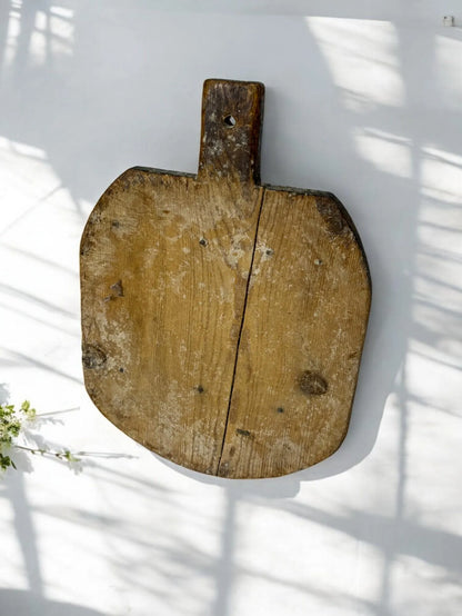 Wooden Cutting Board - Rustic Kitchen Decor, Cheese Serving Tray, Coffee Table Centerpiece
